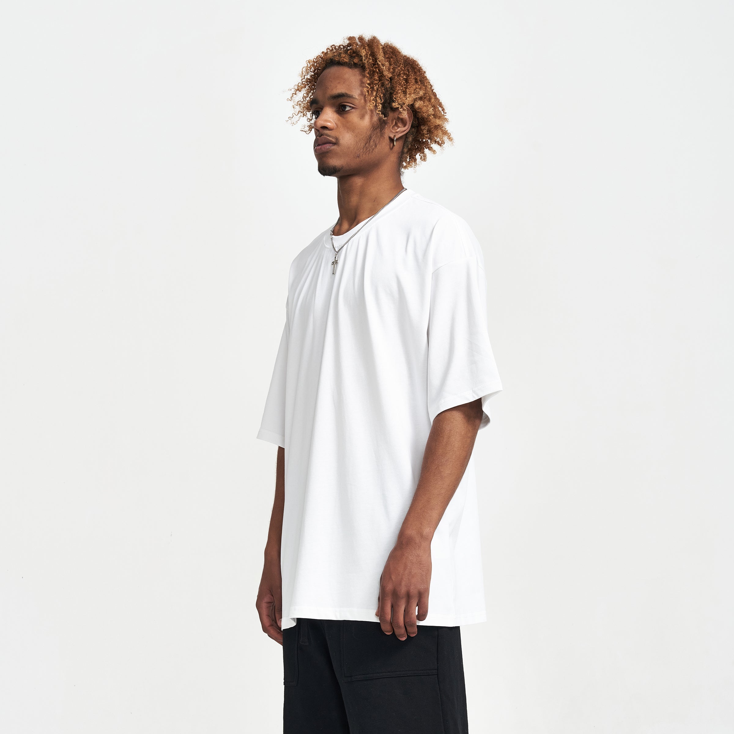 Oversized Streetwear T-Shirt „Broken Wall“ – 3D Brick Effect Unisex - Beatwear 71