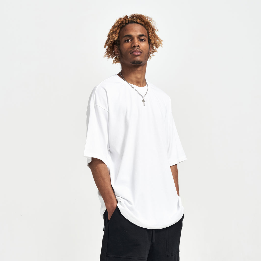 Oversized Streetwear T-Shirt „Broken Wall“ – 3D Brick Effect Unisex - Beatwear 71