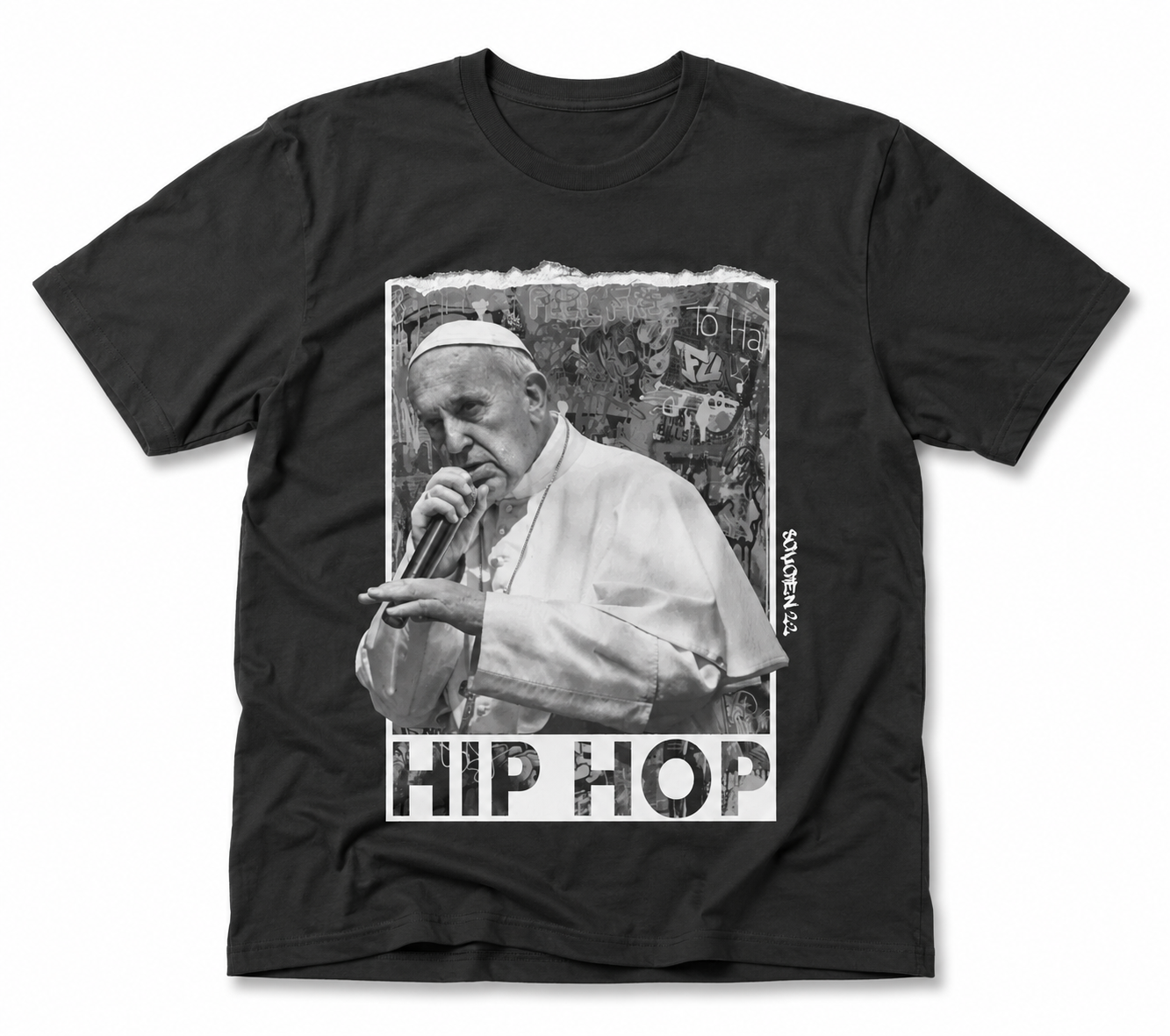 Oversized Hip-Hop Streetwear T-Shirt „Hip Hop“ – Rap Culture Unisex - Beatwear 71