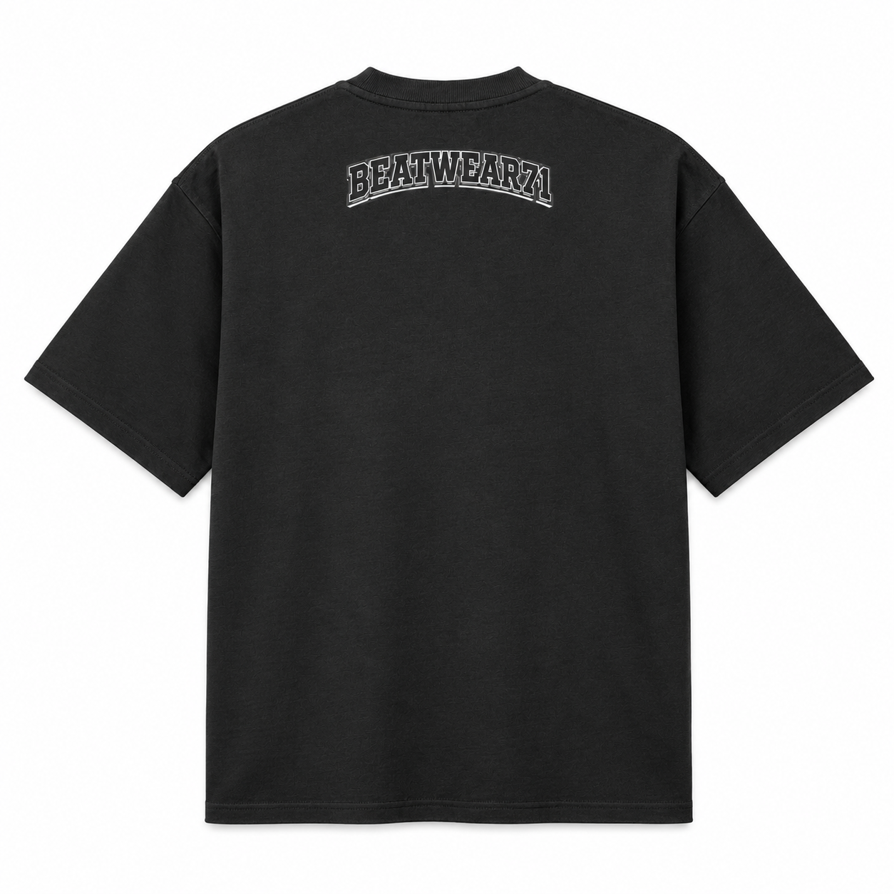BEATWEAR71 Streetwear T-Shirt schwarzes Urban HipHop Graphic Tee