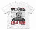 Make America Great Again Mugshot Shirt mit Vintage Political Graphic Design