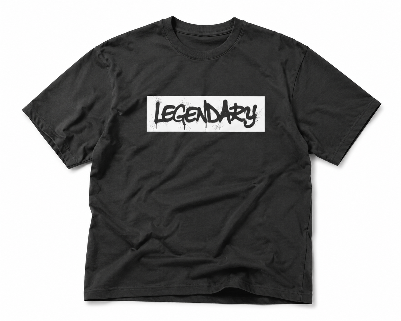 Legendary T Shirt oversized graffiti print streetwear