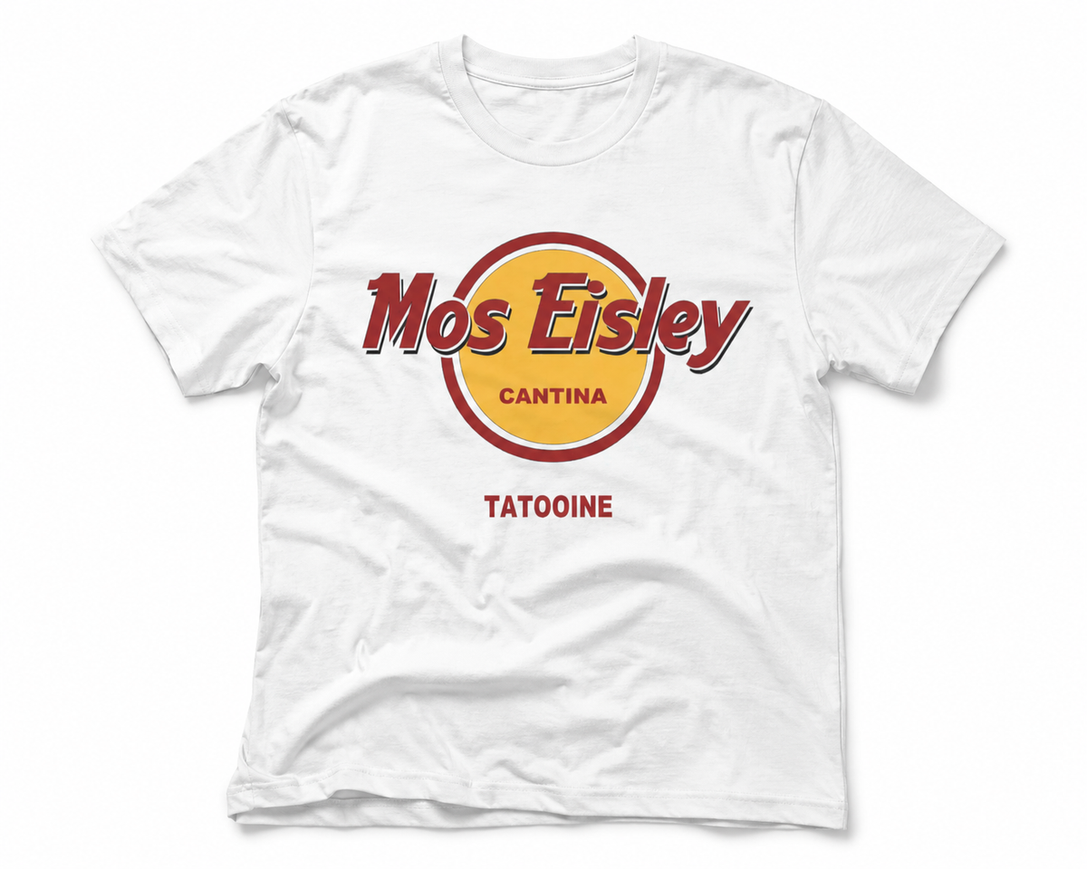 Sci-Fi Streetwear T-Shirt „Mos Eisley Cantina“ – Retro Movie Unisex - Beatwear 71