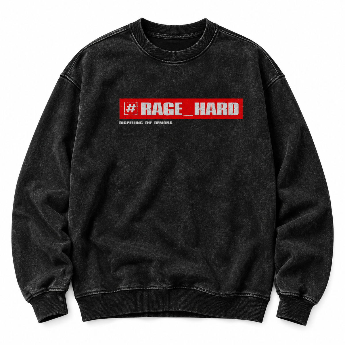Statement Streetwear Hoodie „Rage Hard“ – Graphic Unisex