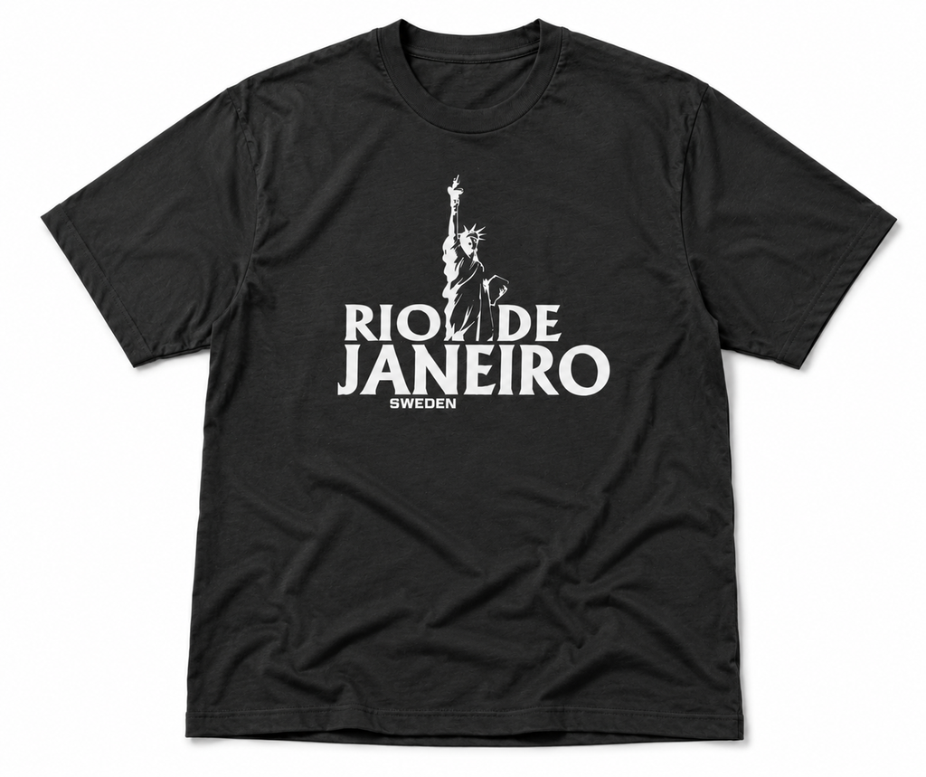 Rio de Janeiro Sweden T-Shirt – Ironisches Streetwear Statement