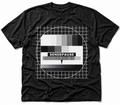 SENDEPAUSE T-Shirt – Retro TV Testbild Shirt Schwarz | Unisex