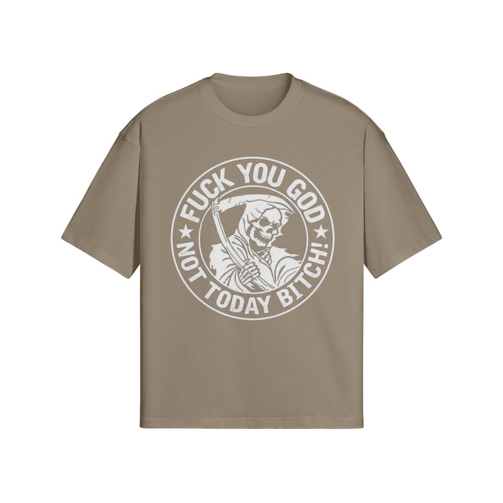 Streetwear T-Shirt „God – Fuck You God“ – Dark Graphic Unisex - Beatwear 71