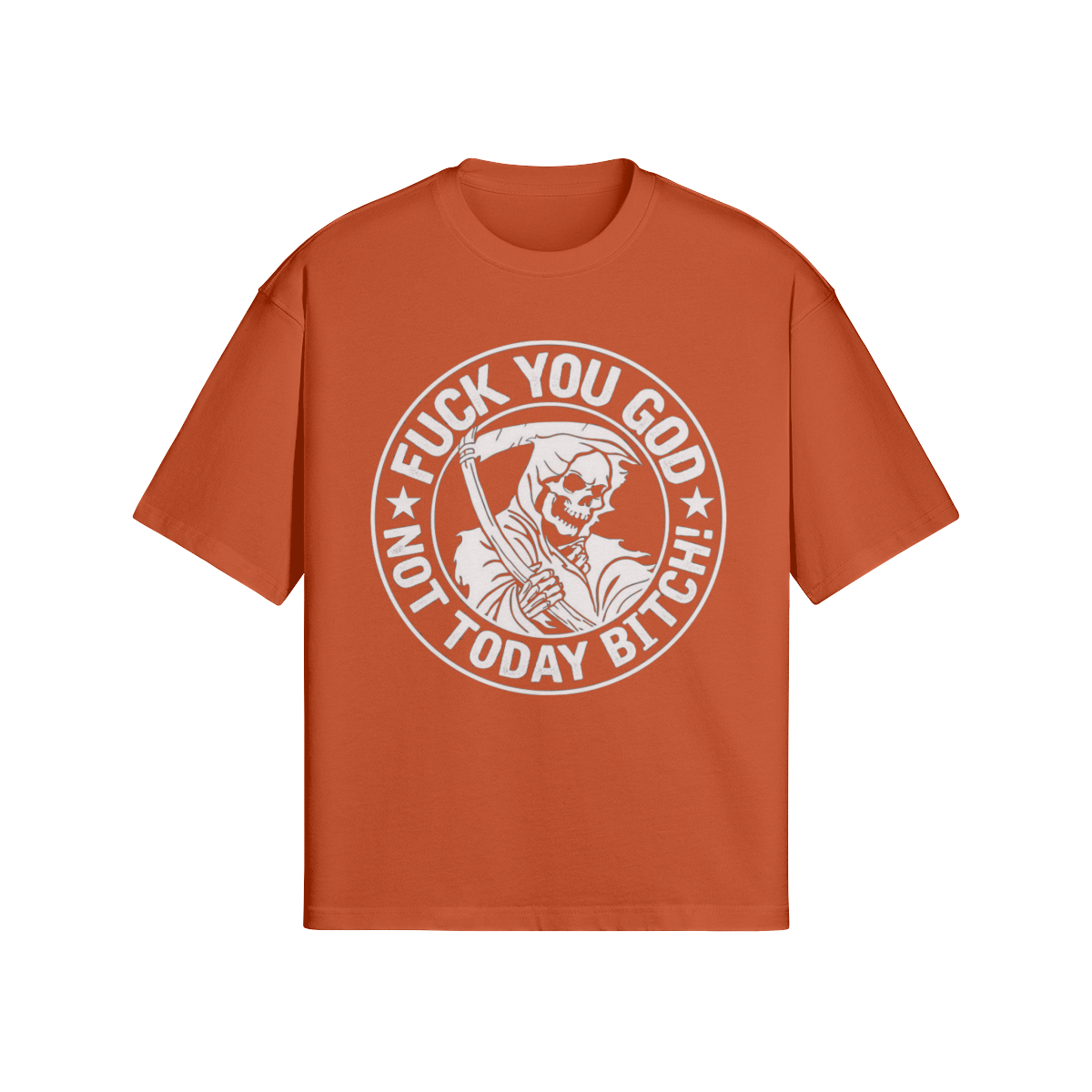 Streetwear T-Shirt „God – Fuck You God“ – Dark Graphic Unisex - Beatwear 71