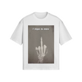 Provokantes Streetwear T-Shirt „F*ck the System“ – Dark Art Unisex - Beatwear 71
