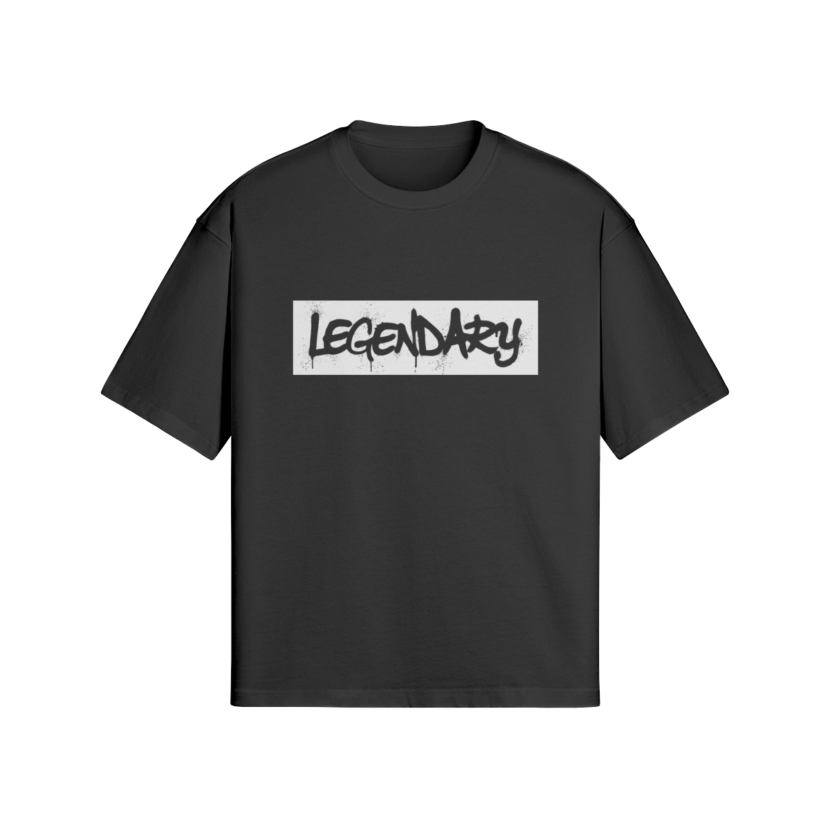 Legendary T Shirt oversized graffiti print streetwear