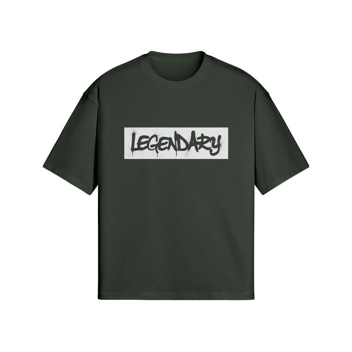 Legendary T Shirt oversized graffiti print streetwear